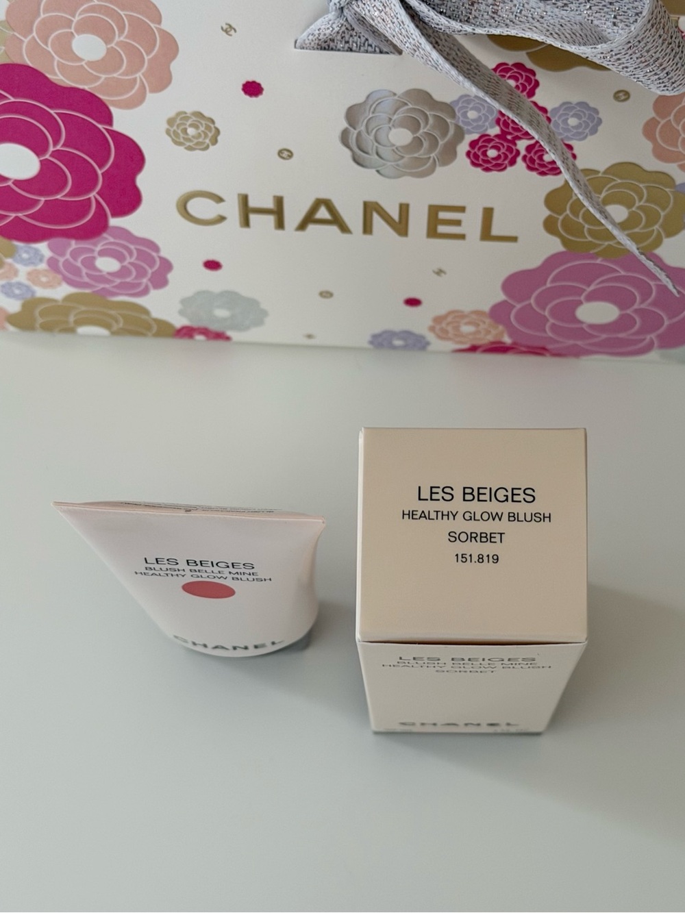 NWT Chanel Les Beiges Healthy Glow Blush, Sorbet - Picture 6 of 11